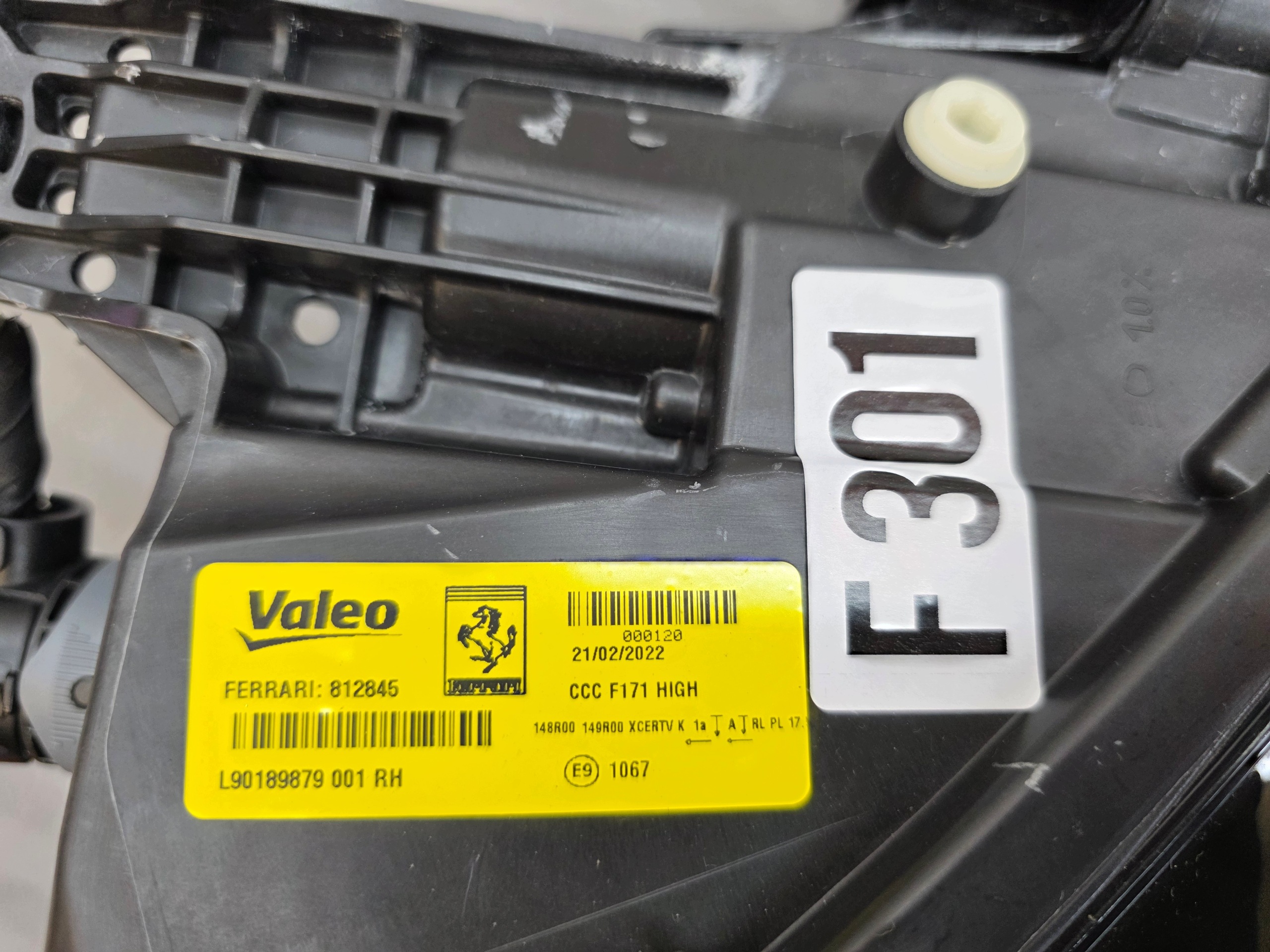 světlomety přední komplet levý i pravý Para FERRARI 296 HIGH AFS F171 kompletní, Skladom v EÚ — foto 8 z 14