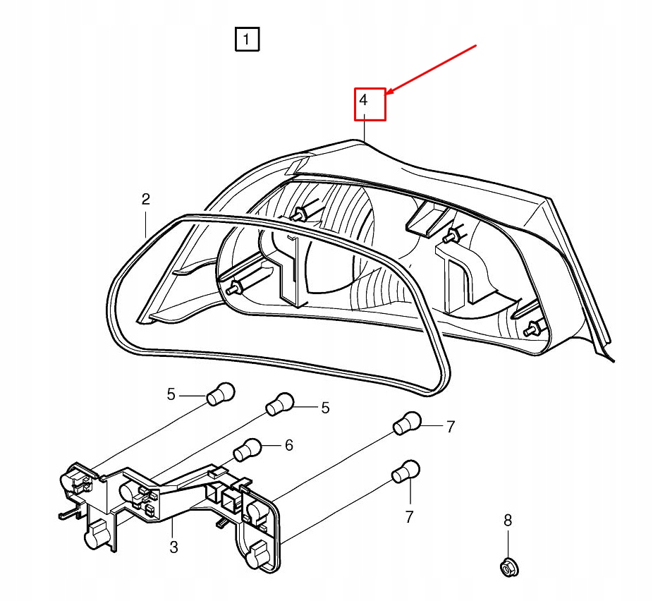 levý zadní světlomet VOLVO C70 II MK2 31299414, Skladom v EÚ — foto 10 z 11