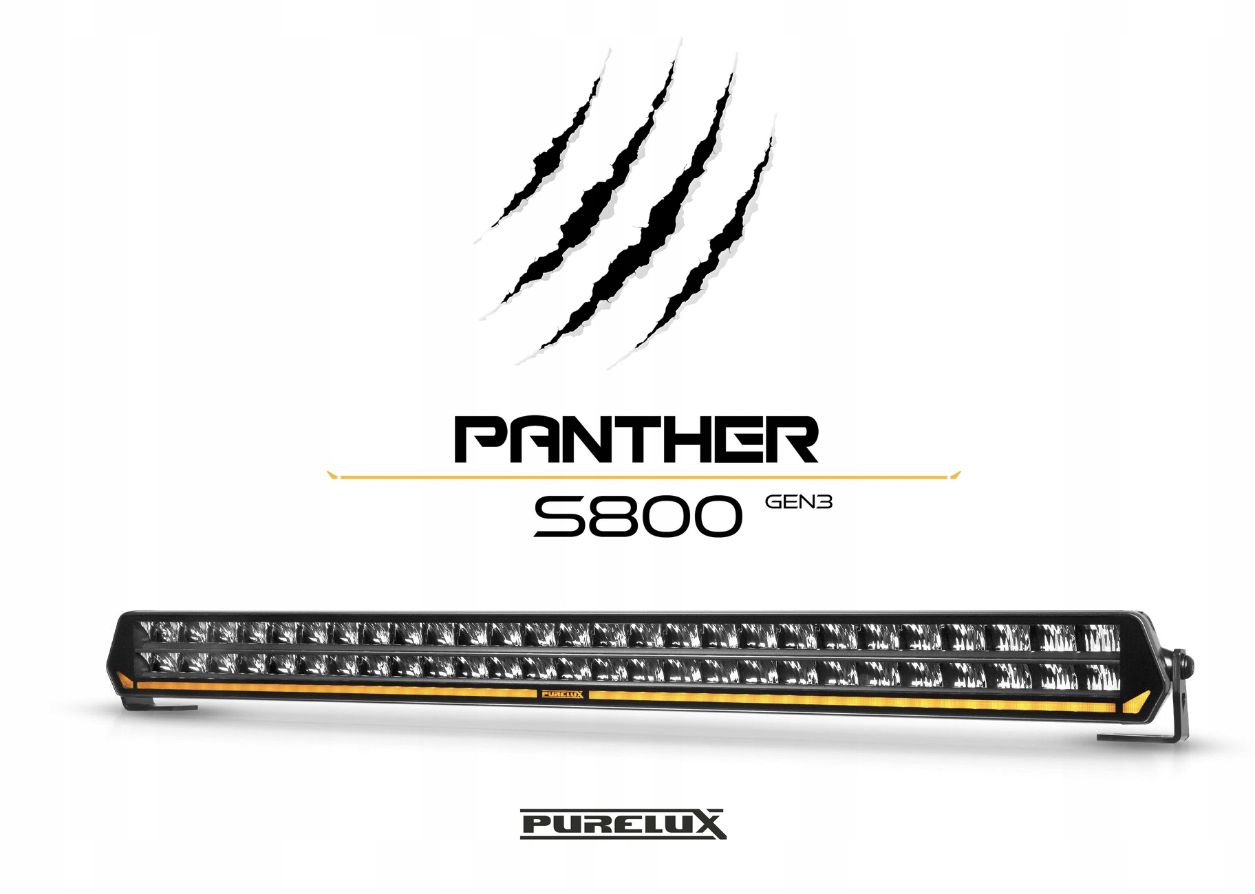 lišta LED Purelux Panther S800 - prosta / 78 cm / 324W / Ref. 50, Skladom v EÚ — foto 1