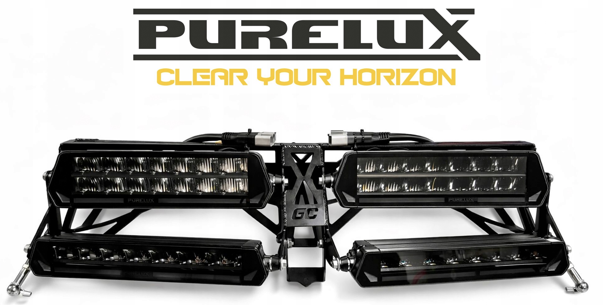 Purelux WRC 29 sada světel LED 324W 22900lm + držák Rally Offroad 850m, Skladom v EÚ — foto 1
