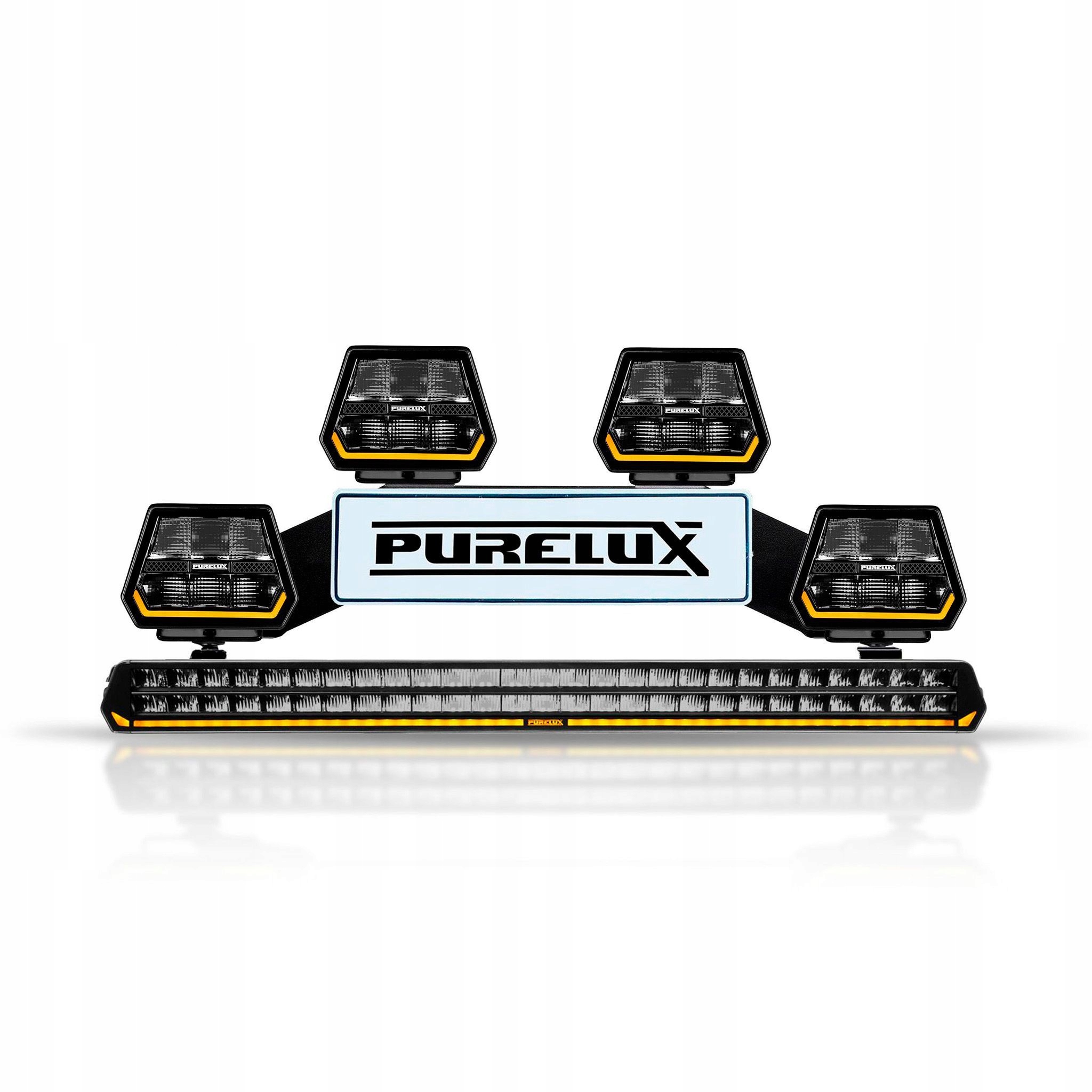 sada světel LED PURELUX WRC 18, 684W / 48 000 lm - kompletní sada Led Bar, Skladom v EÚ — foto 1