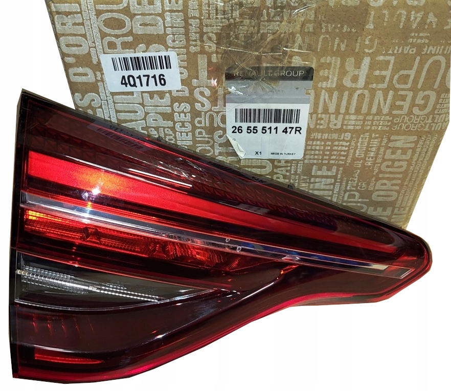 Renault Clio 5 V levá světlomet na Klapy zadní LED Ledowa 265551147r Ka3/036, Skladom v EÚ — foto 1