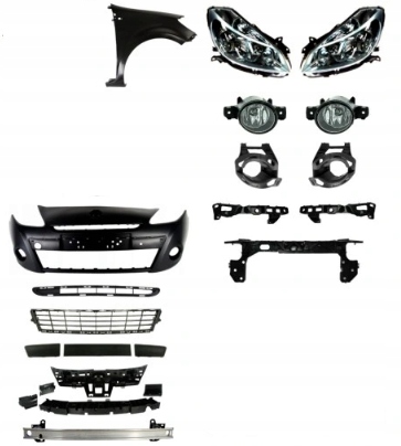 Wzmocnienie nárazníku RENAULT CLIO III facelift 2009-2012, Skladom v EÚ — foto 1