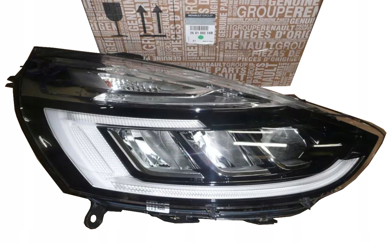 Renault Clio 4 Iv facelift světlomet přední pravá Pure Vision 260100274r nová Orygi, Skladom v EÚ — foto 1