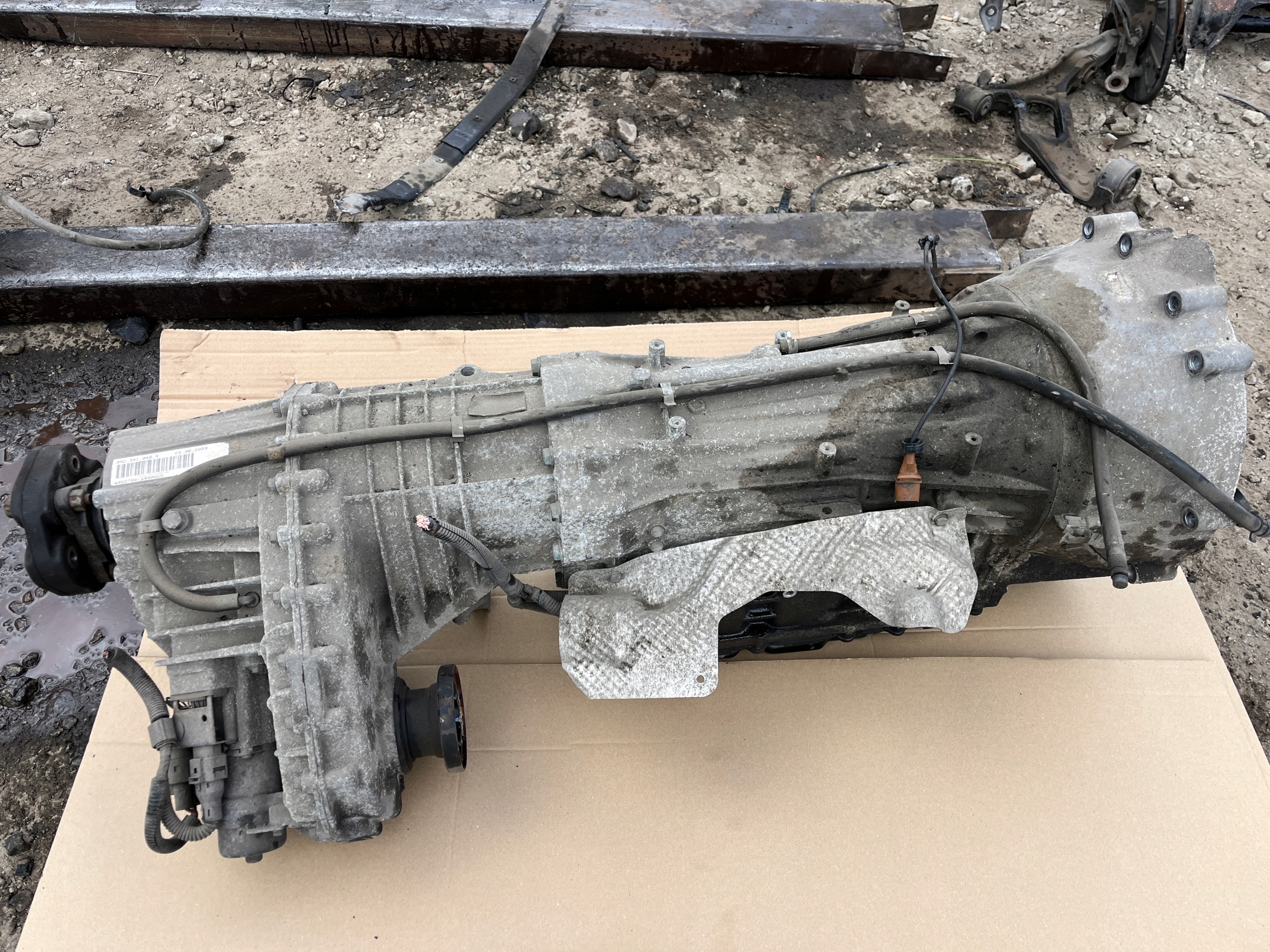 Reduktor převodovka Porsche Cayenne 4.5 V8 0ad341040r 09d300036p, Skladom v EÚ — foto 1