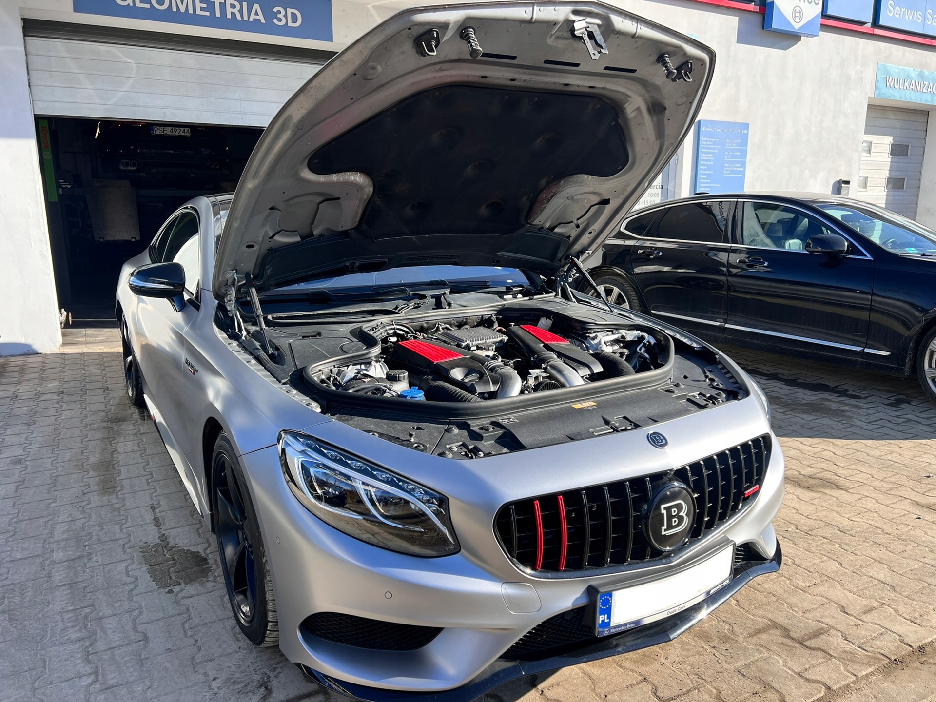 motor m 157 Mercedes S-CLASS S 63 AMG c217 5.5 Benzyna (PB) Mercedes, Skladom v EÚ — foto 1