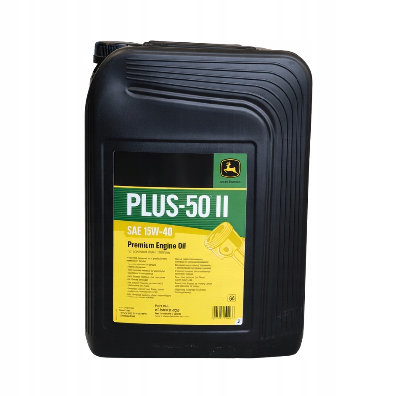 Olej motorový John Deere Plus 50 II 15W40 20 l originál, Skladom v EÚ — foto 1