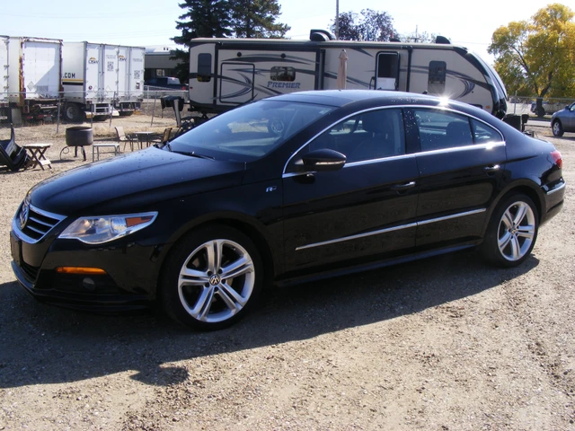 2012 Volkswagen Cc Lux, čierna, 114 000 km, dovoz Kanada — foto 1