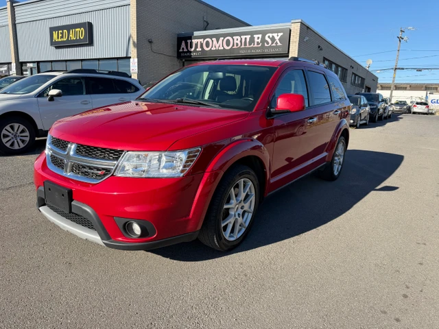 2018 Dodge Journey GT 7 passagers, červená, 150 675 km, dovoz Kanada — foto 1