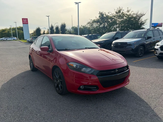 2015 Dodge Dart SXT / Bluetooth / Régulateur de vitesse, červená, 116 841 km, dovoz Kanada — foto 3 z 14