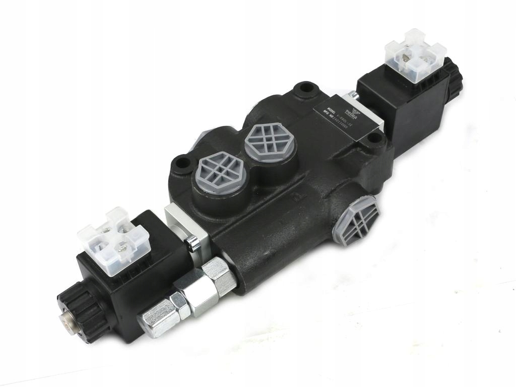 Hydraulický rozvaděč 1-sekční sterowany elektricky 12V 80L VOIMA V, Skladom v EÚ — foto 1