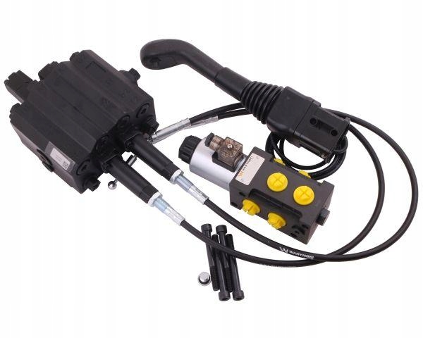 Sada na ladowacza hydraulický rozvaděč elektroventil Joystick Linki WARYNSKI, Skladom v EÚ — foto 1