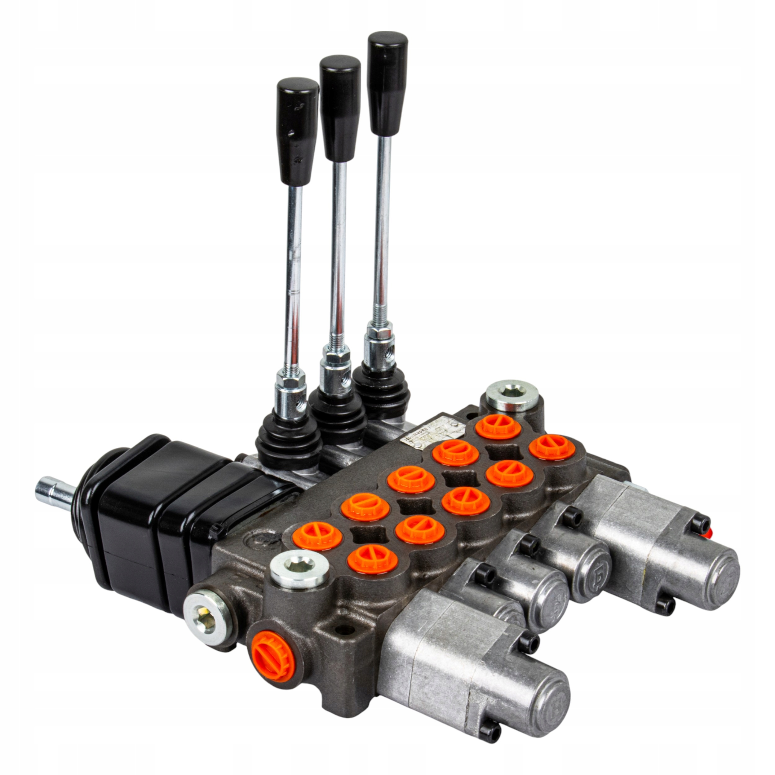 Hydraulický rozvaděč 5 sekcji 40L PDDDP na dzwignie joystick Badestnost, Skladom v EÚ — foto 1