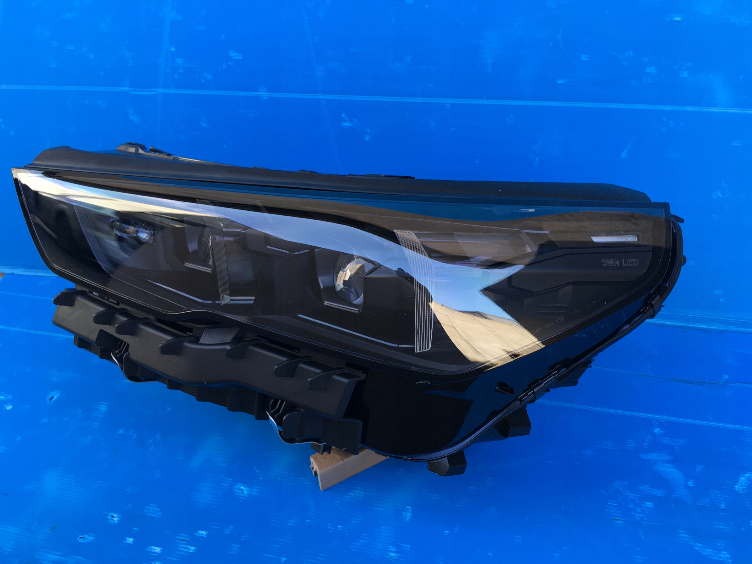 BMW 5 G60 nová světlomet Led Black Czarna US přední blatník nárazník kapota M5 G90, čierna, Skladom v EÚ — foto 4 z 8