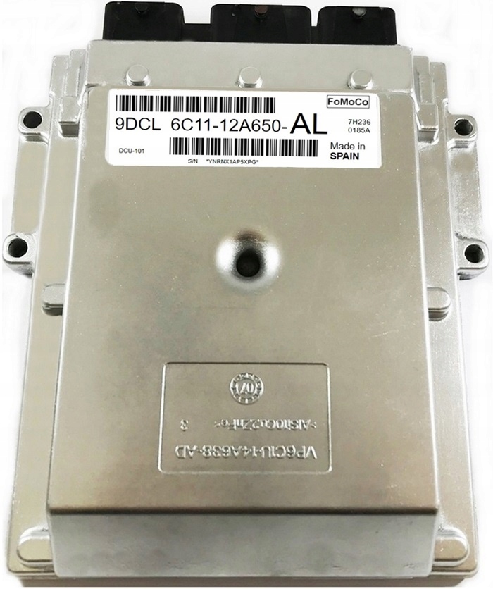 Komputer Ecu Transit 6c11-12a650-al 9dcl Dcu-101, Skladom v EÚ — foto 1