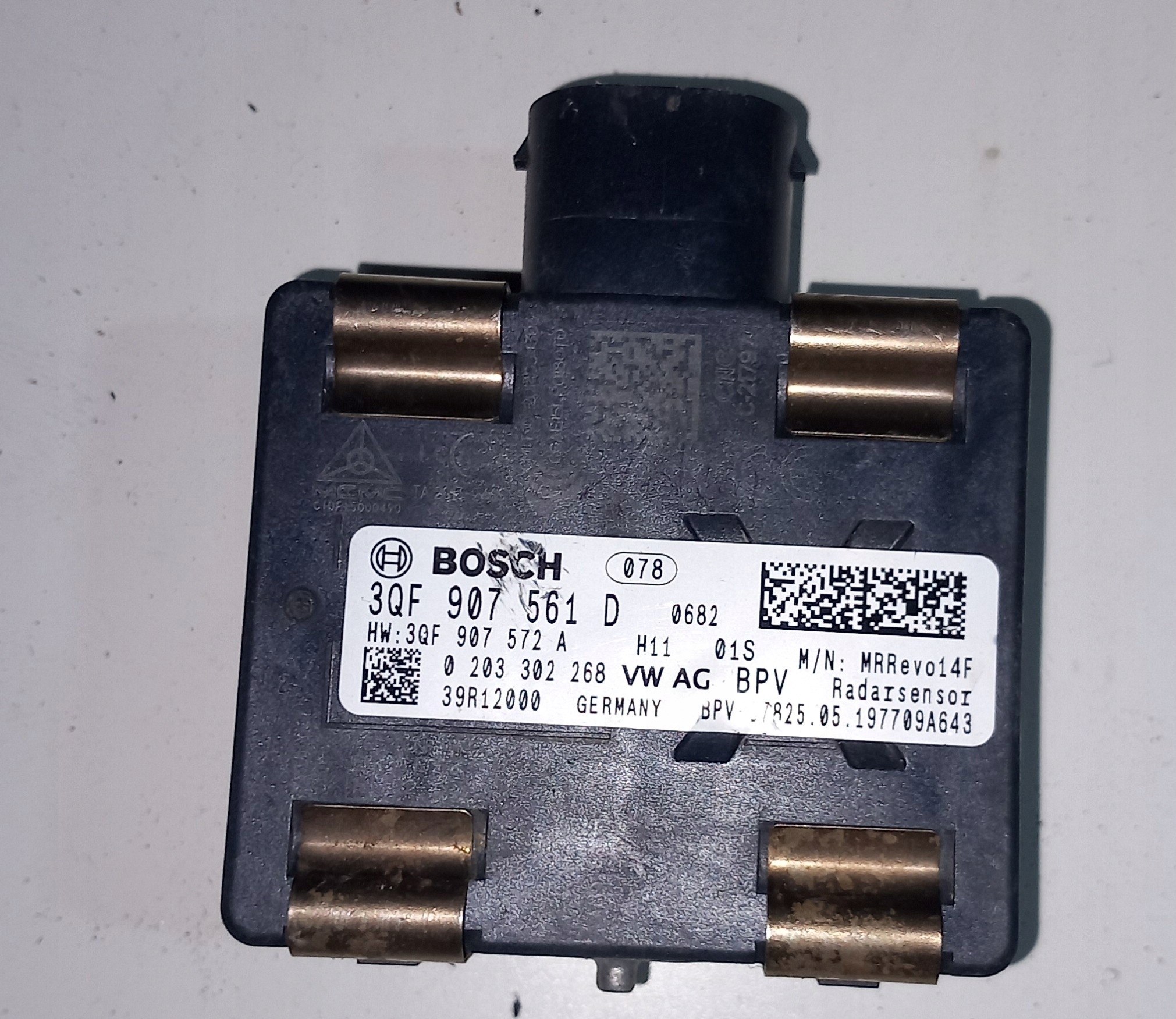 Radar Modul senzor ACC VW Arteon 3QF907561D, Skladom v EÚ — foto 1