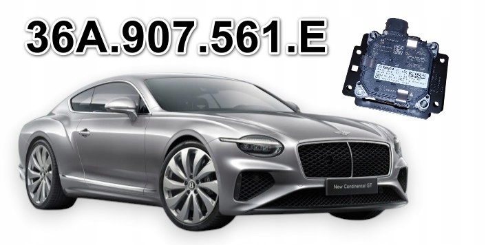 RADAR ACC nový Bentley Continental GT 36A907561E / 4ML907561, Skladom v EÚ — foto 1