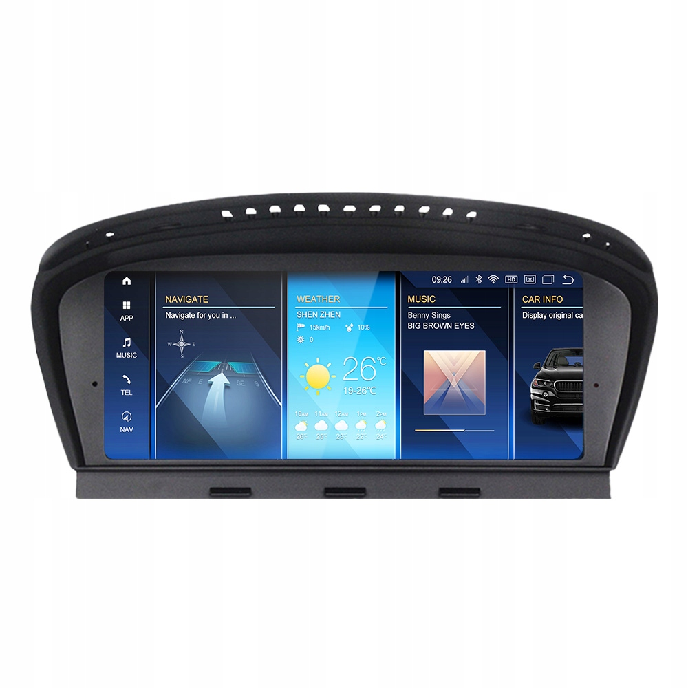BMW E60 E61 E90 E91 E92 E93 Nawigacja Radio Android 13 8gb S668 System Ccc, Skladom v EÚ — foto 1