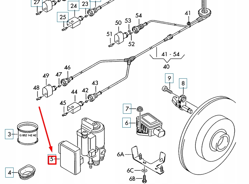 Modul sterujacy ABS Audi A3, Skladom v EÚ — foto 1 | AMECAR Modul sterujacy ABS Audi A3, Skladom v EÚ — foto 1