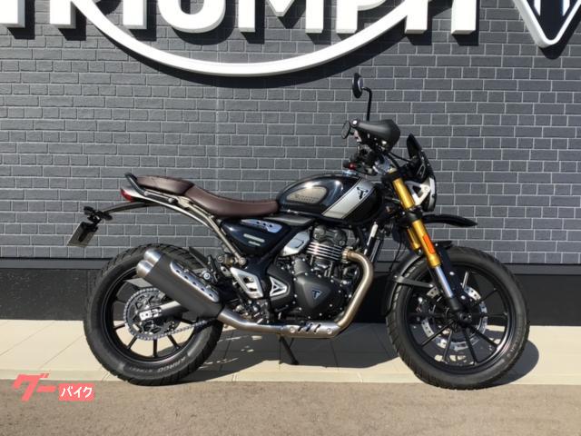 Triumph Scrambler 400X, 100 km, dovoz Japonsko — foto 1