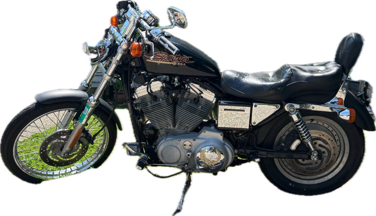 2001 Harley-Davidson, čierna, dovoz USA — foto 1