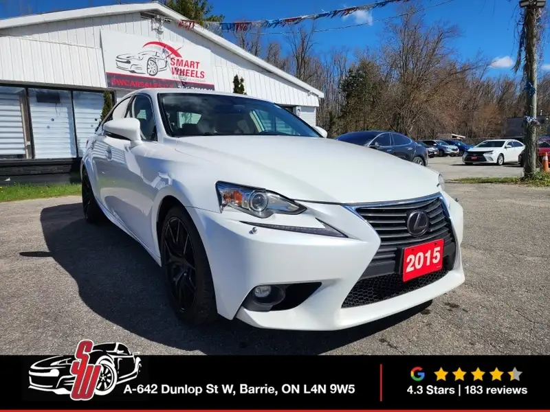 2015 Lexus IS 250, biela, 167 789 km, dovoz Kanada — foto 1
