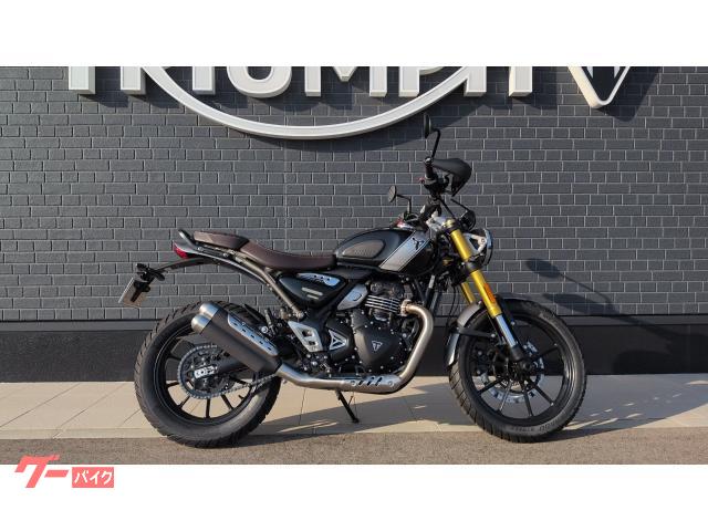 2025 Triumph Scrambler 400X, 1 km, dovoz Japonsko — foto 1