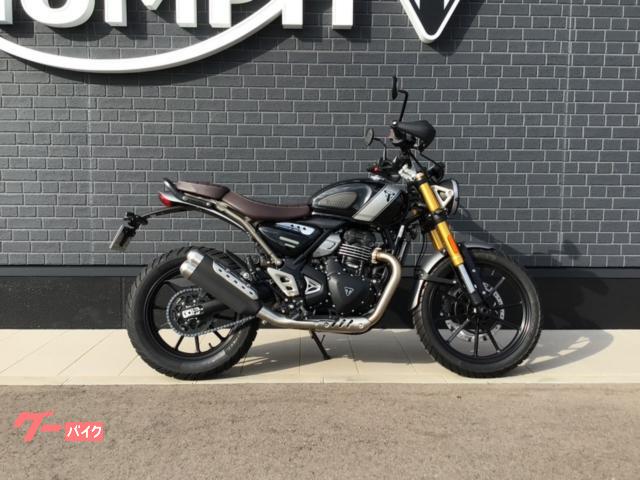 Triumph Scrambler 400X, 10 km, dovoz Japonsko — foto 1