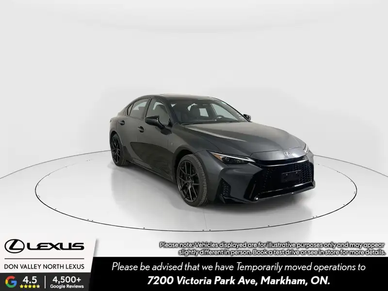 2026 Lexus IS 350, sivá, 3 km, dovoz Kanada — foto 1