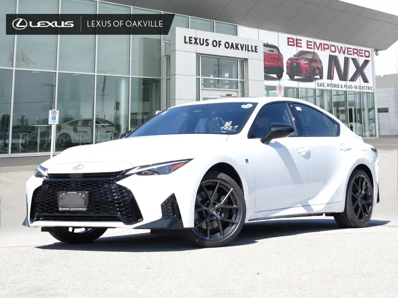 2026 Lexus IS 4DR AWD, biela, 2 km, dovoz Kanada — foto 1