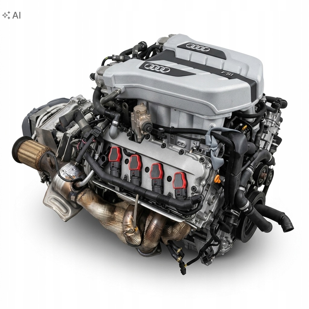 Kompletní motor — Audi 4.2 FSI V8, Skladom v EÚ — foto 1