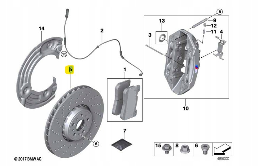 OEM komponent — BMW M5, Skladom v EÚ — foto 1 | AMECAR OEM komponent — BMW M5, Skladom v EÚ — foto 1