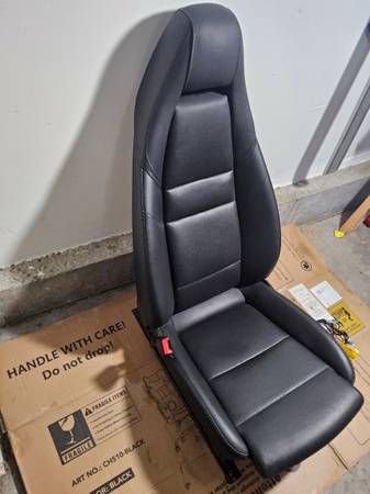 Sedačky — Seat, čierna, dovoz USA — foto 3 z 12