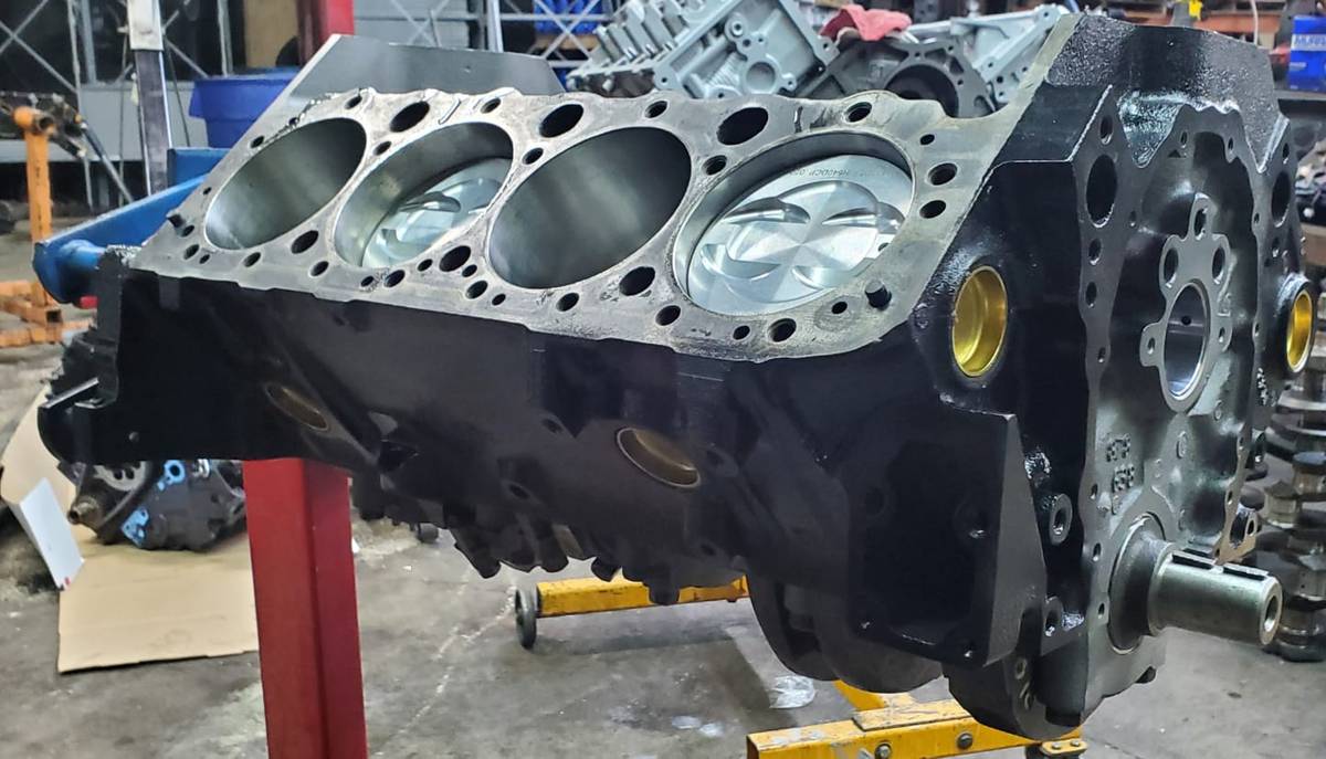 Kompletní motor — Chevrolet 5.7, dovoz USA — foto 12 z 12