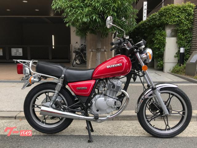 Suzuki GN125H, 2 742 km, dovoz Japonsko — foto 1