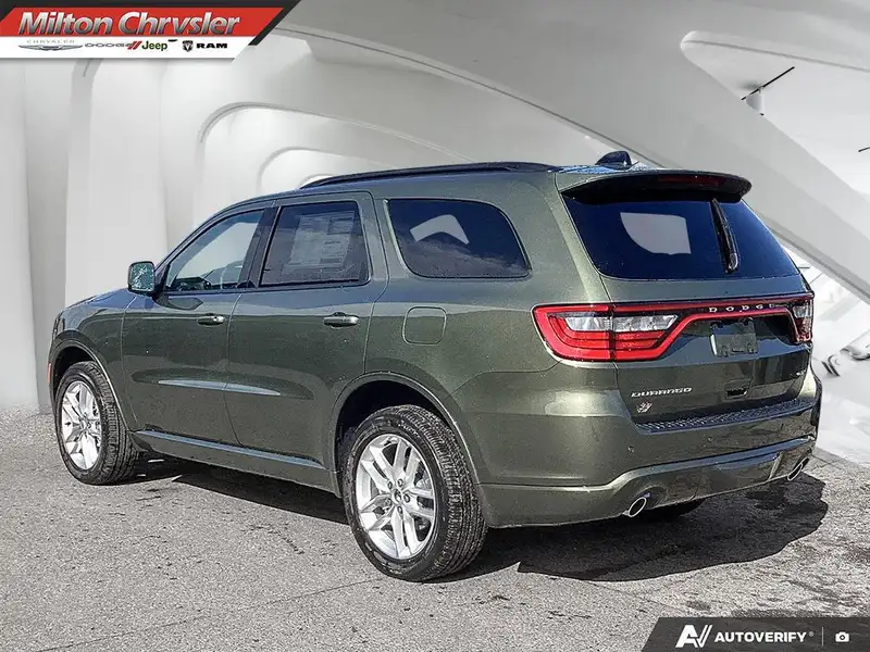 2027 Dodge Durango GT PLUS AWD, CAPTAIN CHAIRS, zelená, 10 km, dovoz Kanada — foto 4 z 12