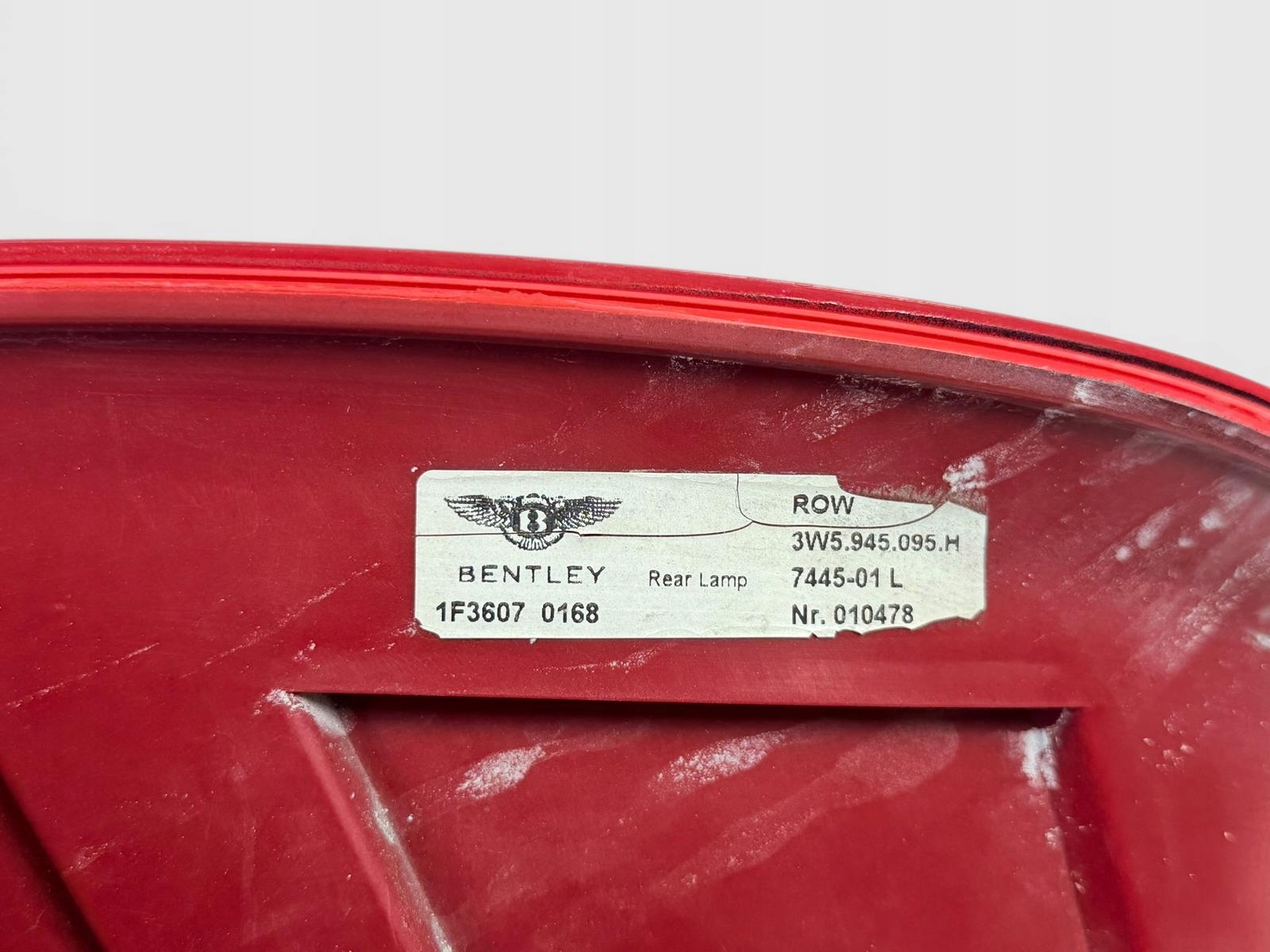 Světlomet — Bentley Continental, Skladom v EÚ — foto 4 z 4