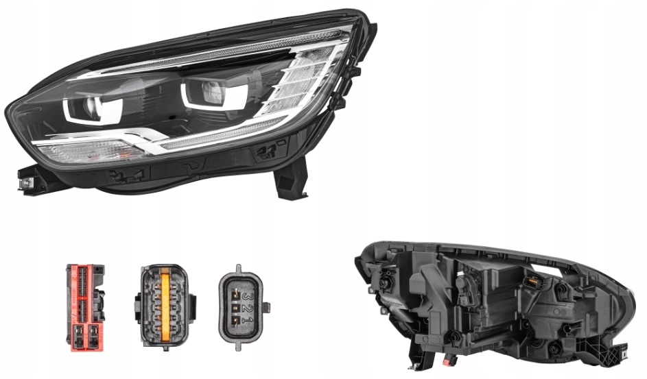 Světlomet Hella — Renault Scenic, Skladom v EÚ — foto 1