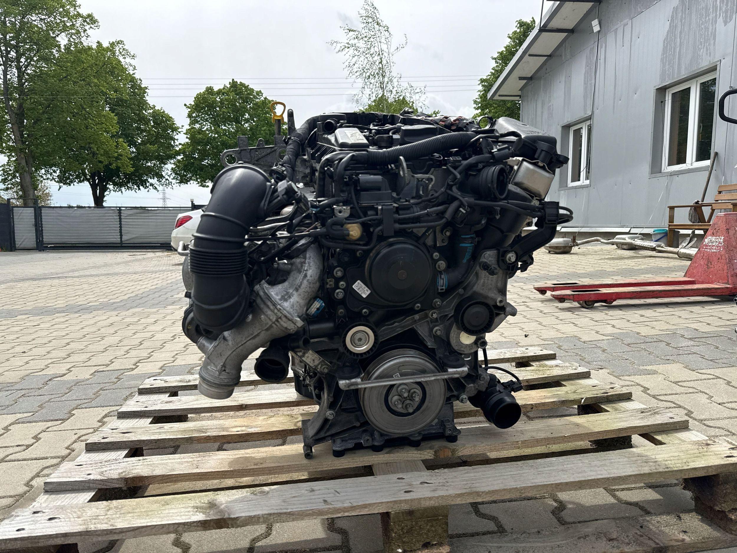 Kompletní motor — Mercedes-Benz C-Class 2.2 CDI, Skladom v EÚ — foto 1