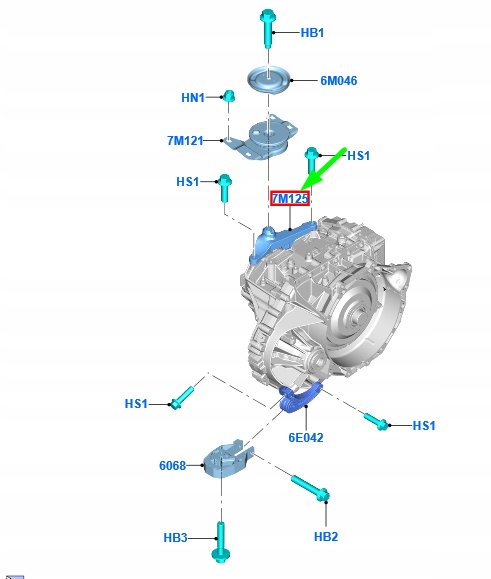 Převodovka — Ford Connect, Skladom v EÚ — foto 1