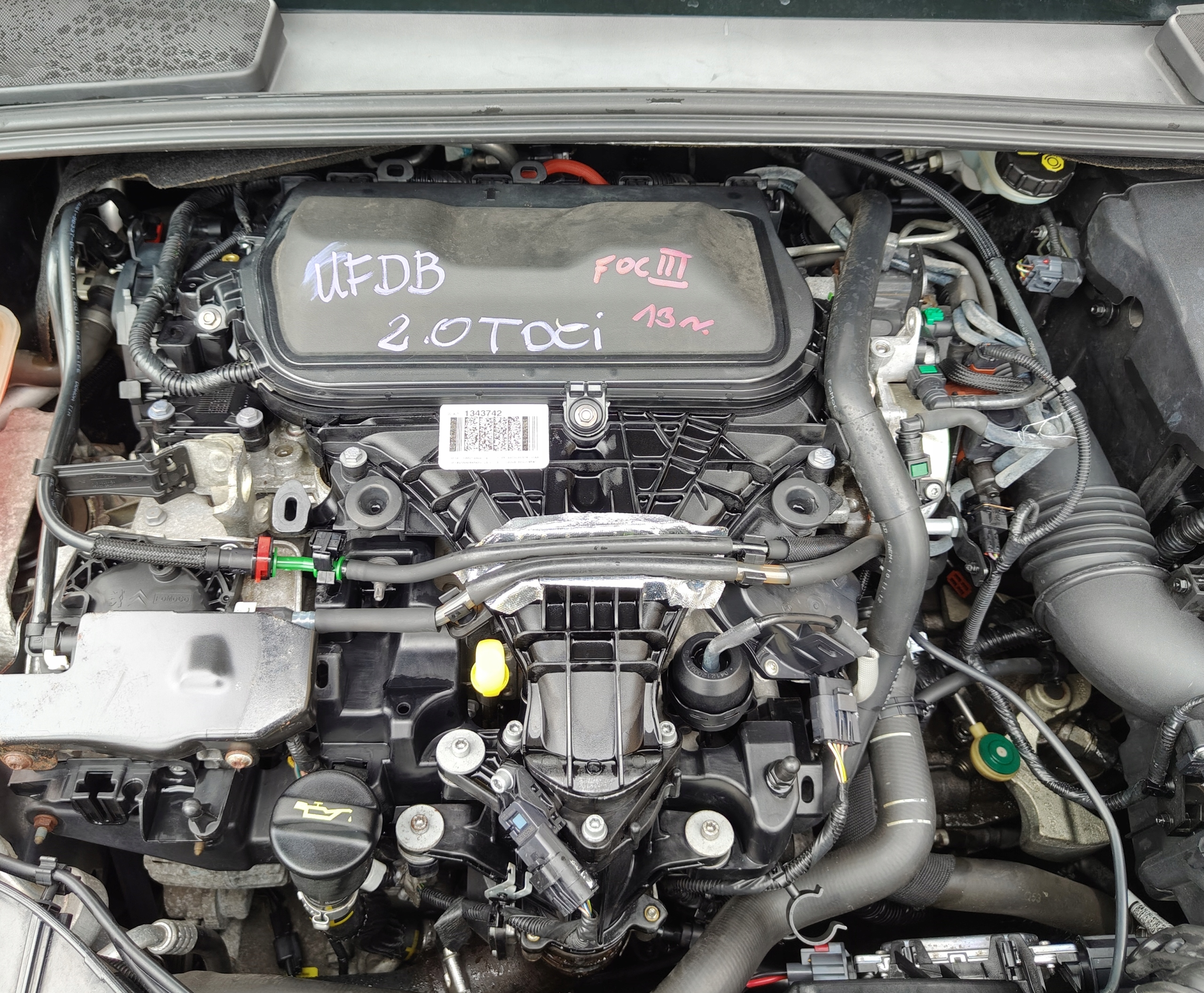 Motor — Ford S-Max 2.0 TDCI, Skladom v EÚ — foto 1