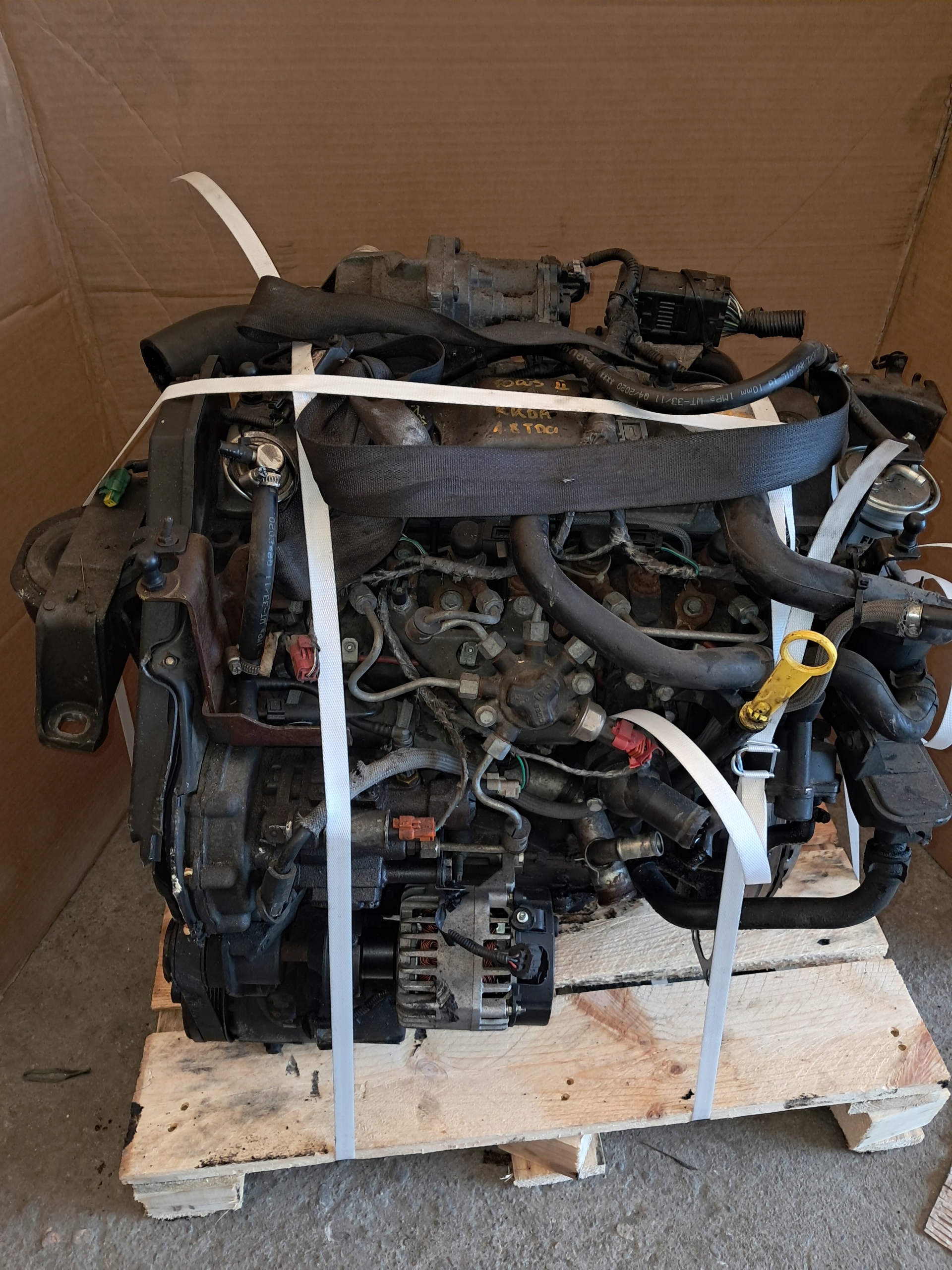 Motor — Ford C-Max 1.8 TDCI, Skladom v EÚ — foto 1