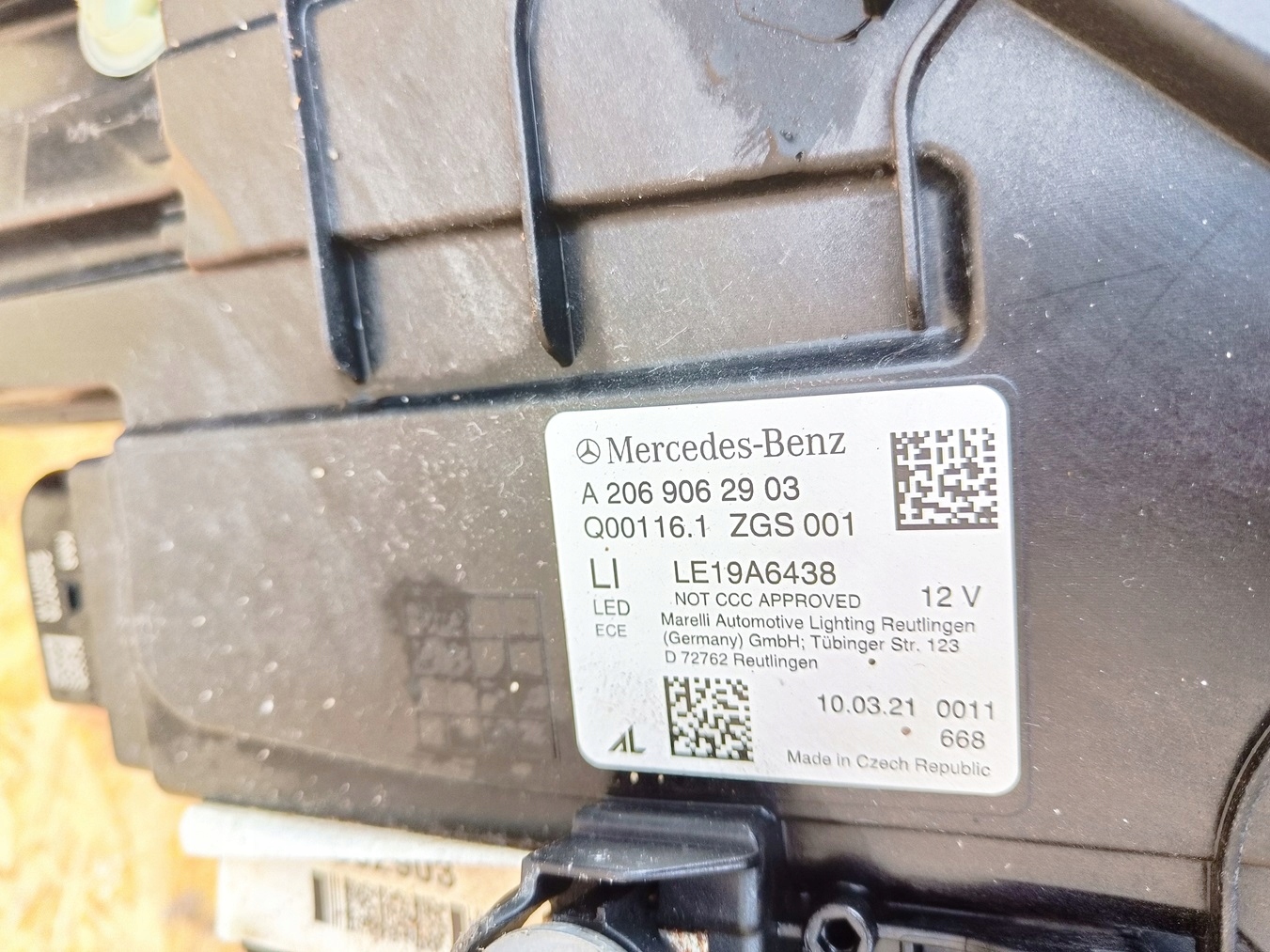 Světlomet — BMW, Skladom v EÚ — foto 5 z 12