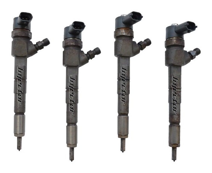 Fiat Stilo 1.9 d M82 M91 M92 150 hp sada 4 ks vstřikovačů Bosch 0445110391, Skladom v EÚ — foto 1