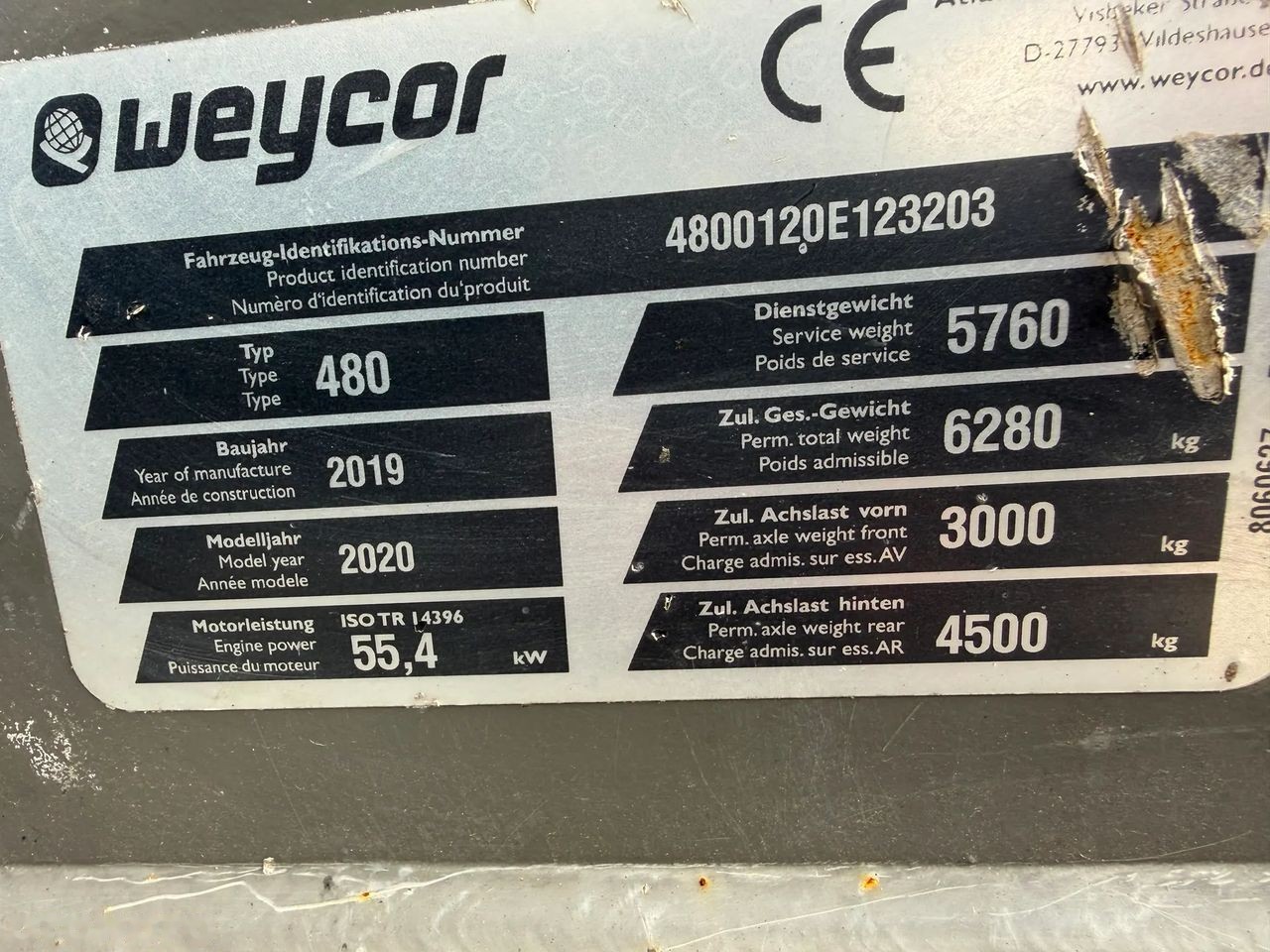 2019 Weycor ATLAS, 2 020 mth, dovoz Skladom v EÚ — foto 16 z 24