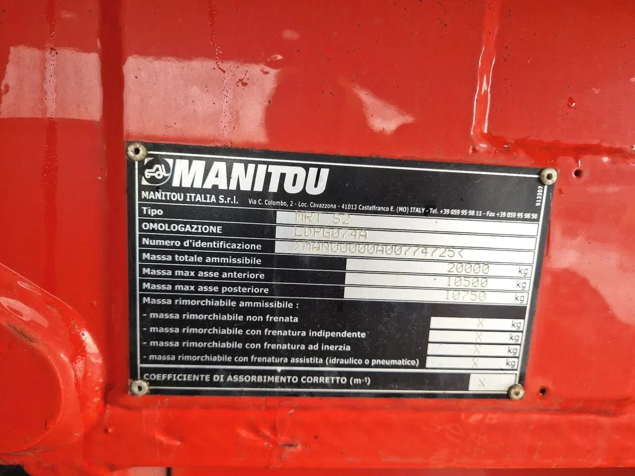 2018 Manitou MRT, 2 298 mth, dovoz Skladom v EÚ — foto 11 z 18