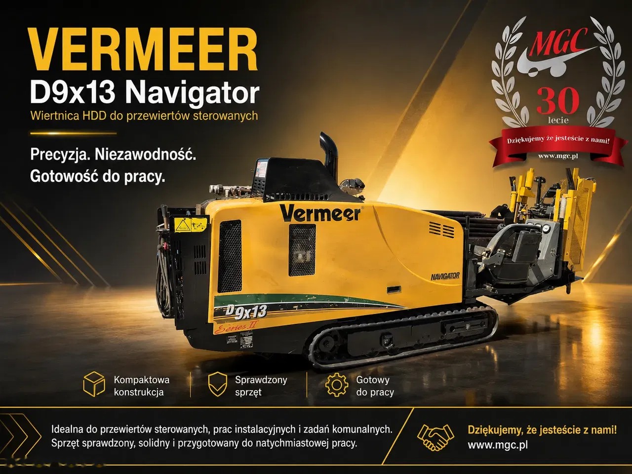 2012 Vermeer D9X13, dovoz Skladom v EÚ — foto 1 | AMECAR 2012 Vermeer D9X13, dovoz Skladom v EÚ — foto 1
