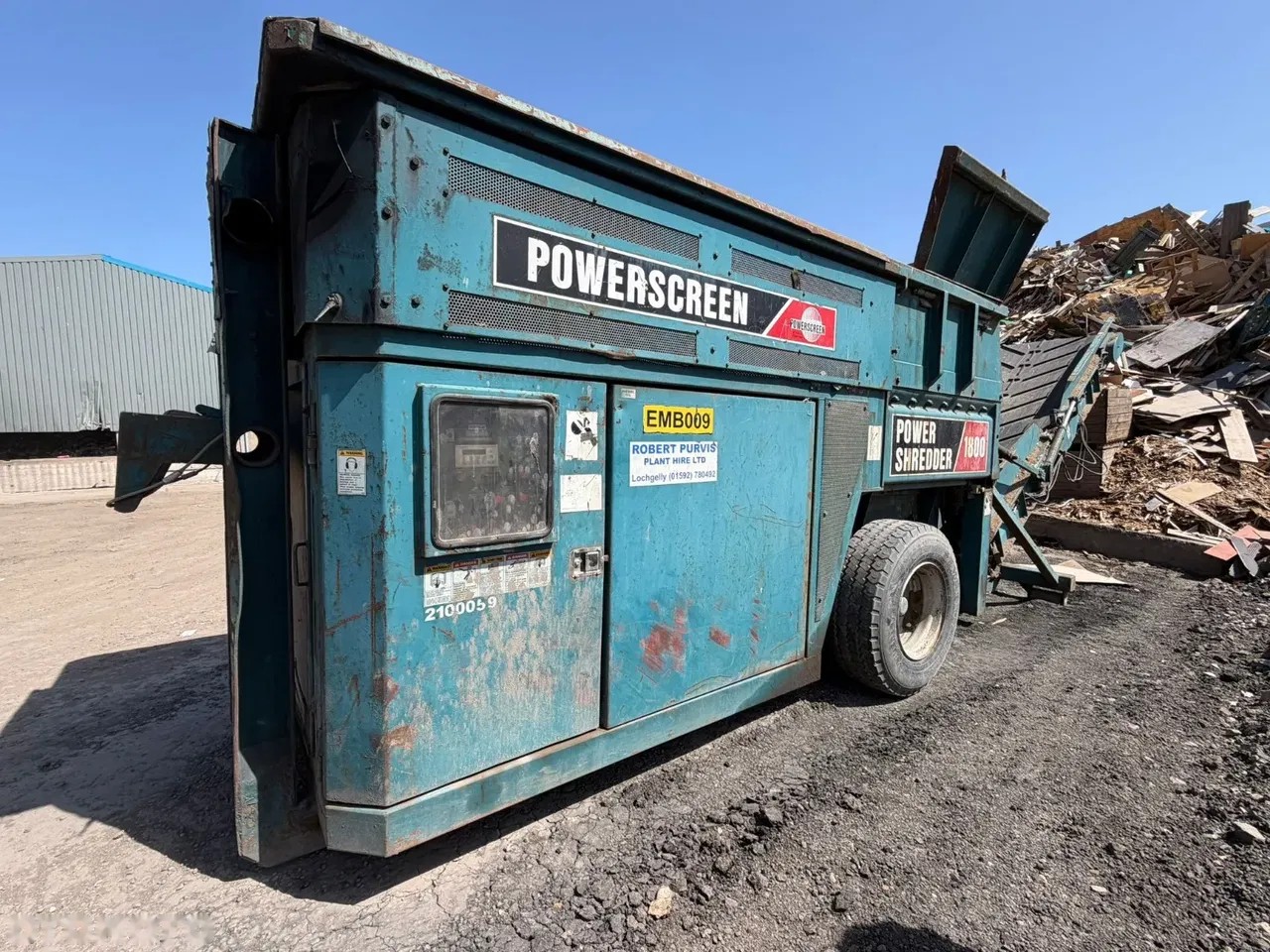 2004 Powerscreen Powershredder 1800, 2 500 mth, dovoz Skladom v EÚ — foto 2 z 16