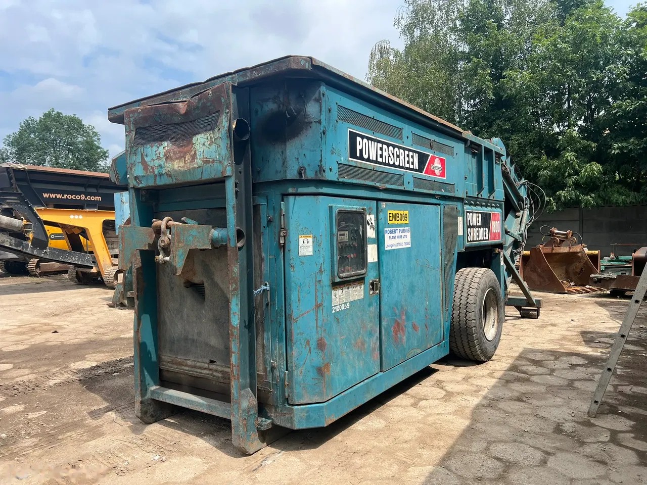 2004 Powerscreen Powershredder 1800, 2 500 mth, dovoz Skladom v EÚ — foto 4 z 16