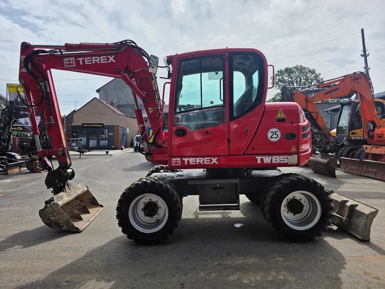 2012 Terex TW 85, 6 930 mth, dovoz Skladom v EÚ — foto 1 | AMECAR 2012 Terex TW 85, 6 930 mth, dovoz Skladom v EÚ — foto 1